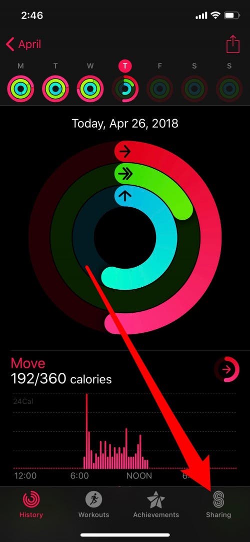 tracking workouts with apple watch